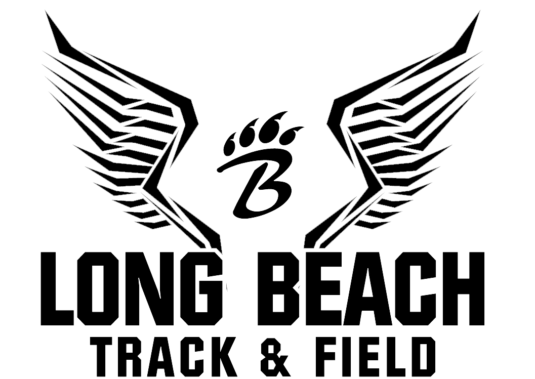 Track & Field logo with B and Wings